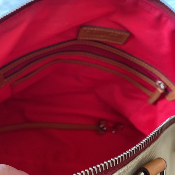 Dooney & Bourke Canvas & Leather Satchel - Picture 8 of 12